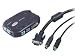 Electronics : Belkin 2-Port KVM Switch with Bundled Cables (F1DJ102P-B)