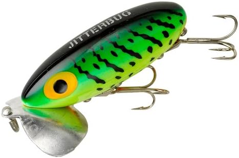 Jitterbug Topwater Bass Fishing Lure - Excellent for Night Fishing