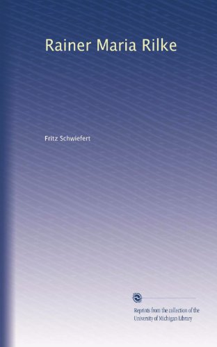 Rainer Maria Rilke (German Edition)