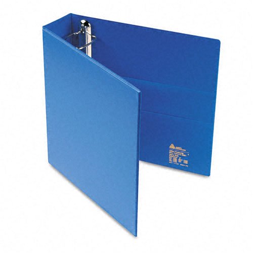 Avery® Heavy-Duty Vinyl EZD Ring Reference Binder, 2in Capacity, Blue