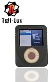 i-nique Tuff-Luv Apple Ipod Nano 3rd Gen 3G / Video Streetz pack - Twin Skin Combo Silicone skin case cover ( Belt Clip & sports armband) : Colour (Carbonic Anthracite (Black/Graphite))
