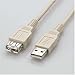 ELECOM USB�����P�[�u�� USB(A)�I�X-USB(A)���X 5.0m �x�[�W�� USB-EA5