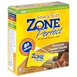 ZonePerfect All-Natural Nutrition Bars, Chocolate Caramel Cluster, Snack Size 8 - (20.5 g) bars