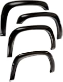 Lund SX103S Elite Series Black Sport Style Standard Front and Rear Fender Flare - 4 Piece