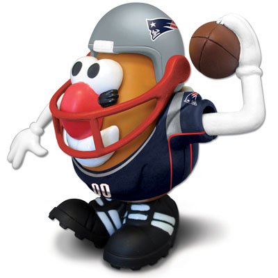 NFL Sports Spuds New England Patriots Mr. Potato Head