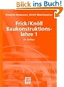 Frick/Kn�ll, Baukonstruktionslehre 1