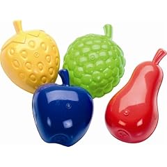 Wader Quality Toys e.K. 7126-Obstformen-Garnitur, klein, 4-teilig