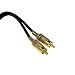 Hama Cinch-Kabel Stereoverbindung vergoldet 0,5m