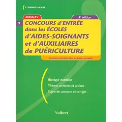 Concours d'entr�e dans les �coles d'aides-soignants et d'Auxiliaires de pu�riculture