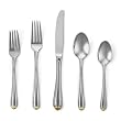 Gorham Golden Melon Bud Stainless Flatware 5 Piece Place Setting