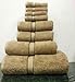 Luxury Egyptian Cotton 6 Pcs Towel Set Natural
