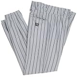 Wilson Youth Poly Warp Knit Pinstripe Pants - 19 Inch