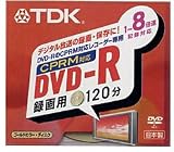 TDK DVD-RϿ����(CPRM�б�) 1~8��®�б�������ɥ��顼�ǥ����� 10mm������������5��ѥå� [DVD-R120DX5K]