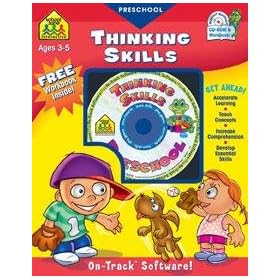 SCHOOL ZONE On-Track Thinking Skills: Preschool (Windows/Macintosh)