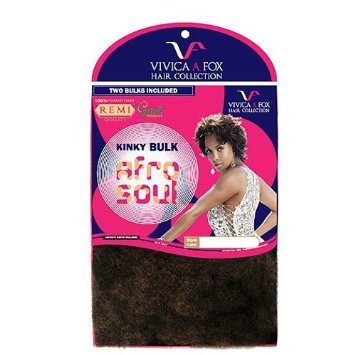 2 Packs Deal!!! Vivica Fox - 100% Human Hair - Kinky Bulk #27