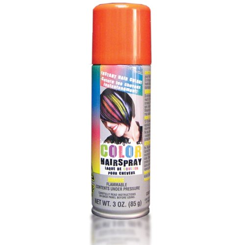 3oz. Can of Temporary Spray In Hair Color (Orange)