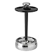 Chrome Toothbrush Holder - Black