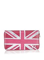 Y NOT ? Cartera (Fucsia / Blanco)