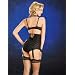 Escante Womens Vintage Vamp 3 Piece Lingerie Set 49062H,Black,Medium 41H2I9lQzKL. AA75 Escante Womens Vintage Vamp 3 Piece Lingerie Set 49062H,Black,Medium