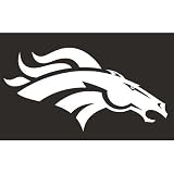 Denver Broncos 8x8 Die Cut Window Decal