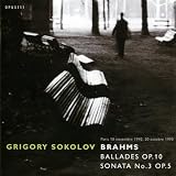 Piano Sonata 3 / Ballades Op 10