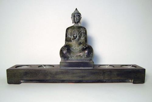 Buddha Tea Light Candle Holder by Serenity Collection 