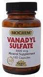 Country Life - Vanadyl Sulfate, 5000 mcg, 180 capsules