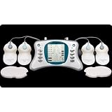 Professional 2500Hz Dual Channel Massager Acupuncture Therapist, Pain Relief and Relaxation for All Around Your Body