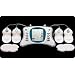 Professional 2500Hz Dual Channel Massager Acupuncture Therapist, Pain Relief and Relaxation for All Around Your Body