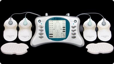 Professional 2500Hz Dual Channel Massager Acupuncture Therapist, Pain Relief and Relaxation for All Around Your Body