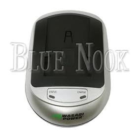 Casio Exilim Pro EX-F1 Battery Charger (100-240V) with Car Adapter - Wasabi Power® by Wasabi Power