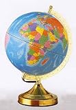 Blue Global Touch Lamp