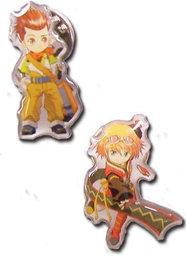 Pin Set - Tales Of Vesperia - New SD Karol &amp; SD Rita (Set of 2) Licensed ge50175