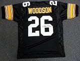 Rod Woodson Autographed/Hand Signed Pittsburgh Steelers Jersey JSA