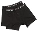 Ben Sherman Mens Two Pack Boxer Black