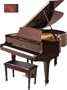 5'7" Parlor Grand Piano (Walnut Polish)