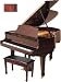 5'7 Parlor Grand Piano (Walnut Polish)