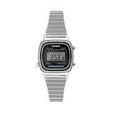 Casio Ladies Daily Alarm Digital Watch #LA670WA-1 by Casio