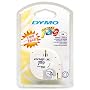 Dymo 10697 1/2in X 13ft Letratag White Paper Tape (2-Tapes)