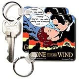 Gone with the Wind - Bad Breath - Set Of 4 Key Chains