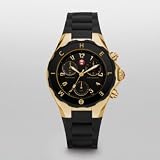 Cheap prices  MICHELE Large Tahitian Jelly Bean Gold Plate Black  for Sale
