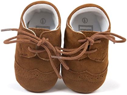 Infant Shoes,Tevies® 0-18M Baby Solid Tied Soft Sole Firstwalker,Anti-slip (Age12~18M)