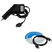 Samsung M300, M510, A117, T729 Blast, T409, R500 Hue, U700, U470, A127, T429, T539 Beat, R200 A737, A736, T639, i617 BlackJack II, T439, U900 FlipShot, R410, A747, R517 T739 KATALYST Accessory Bundle - 2.0 USB Data Cable + Rapid Car Charger