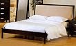 Cappuccino Finish Symphony Queen Platform Bed