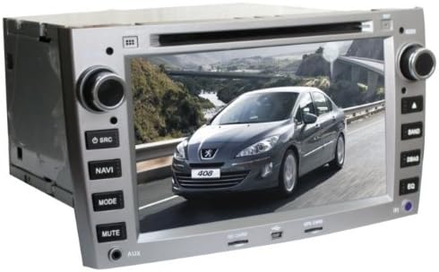Chilin Car DVD for (2008-2012) Peugeot 408 High Inch Touchscreen Double-DIN Car DVD Player &amp; In Dash GPS Navigation System