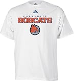 Charlotte Bobcats adidas Youth Team Logo Long Sleeve T-Shirt - Medium (10-12)