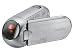 Samsung HMX-R10SP/EDC HD Camcorder (SD/SDHC/MMC-Card, 9 Megapixel, 5-fach opt. Zoom, 6,9 cm (2,7 Zoll) Display) silber