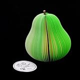 Pear Writing Memo Pad Paper Notepads Sticky Desk Note by TJSpecial