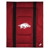 SideLine Comforter Bedspread University of Arkansas Razorbacks