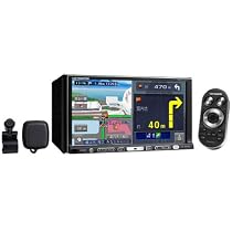 パイオニア 7.0型ワイドタッチパネルTV/DVD-V/CD/チューナー・WMA/MP3 AV一体HDDナビワンセグSET AVIC-HRZ008